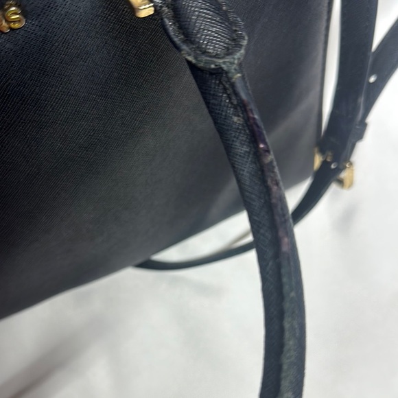 MICHAEL Michael Kors Black Tote with Textured Leather - Picture 13 of 14